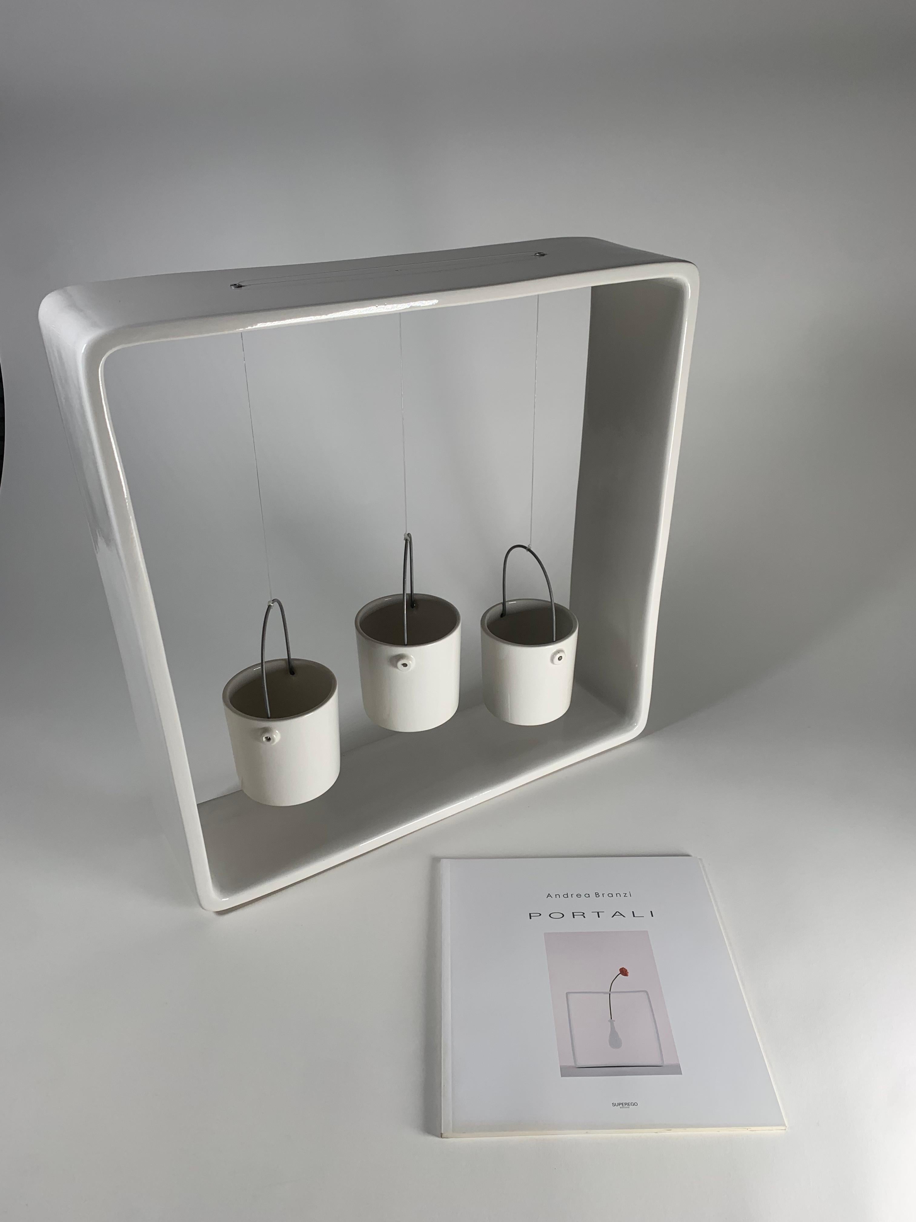 Ceramic Collection Portali Model 18 by Andrea Branzi for Superego Editions, Italy For Sale