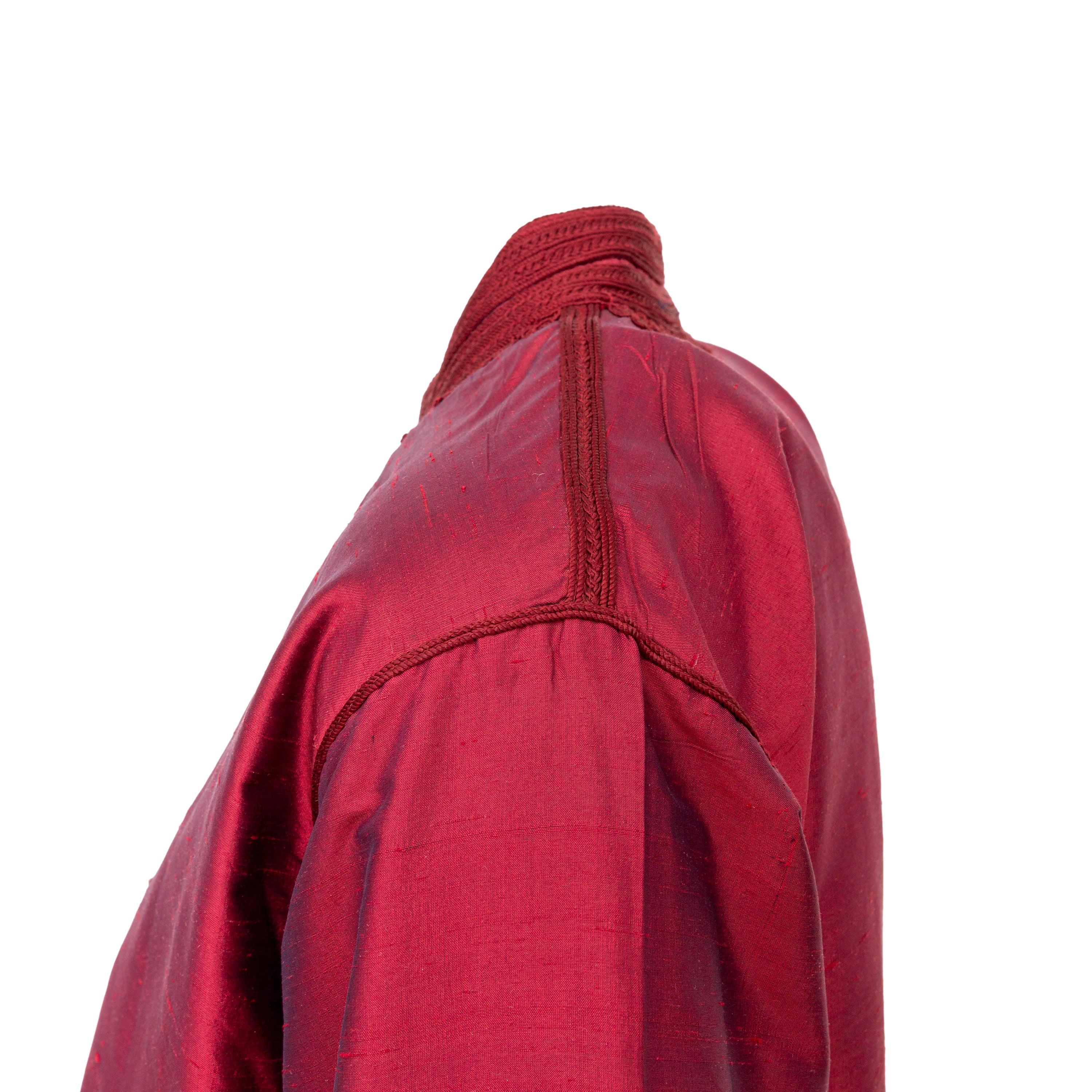 Femenino o masculino Chaqueta larga bordada Collection Privée - Años 90 en venta