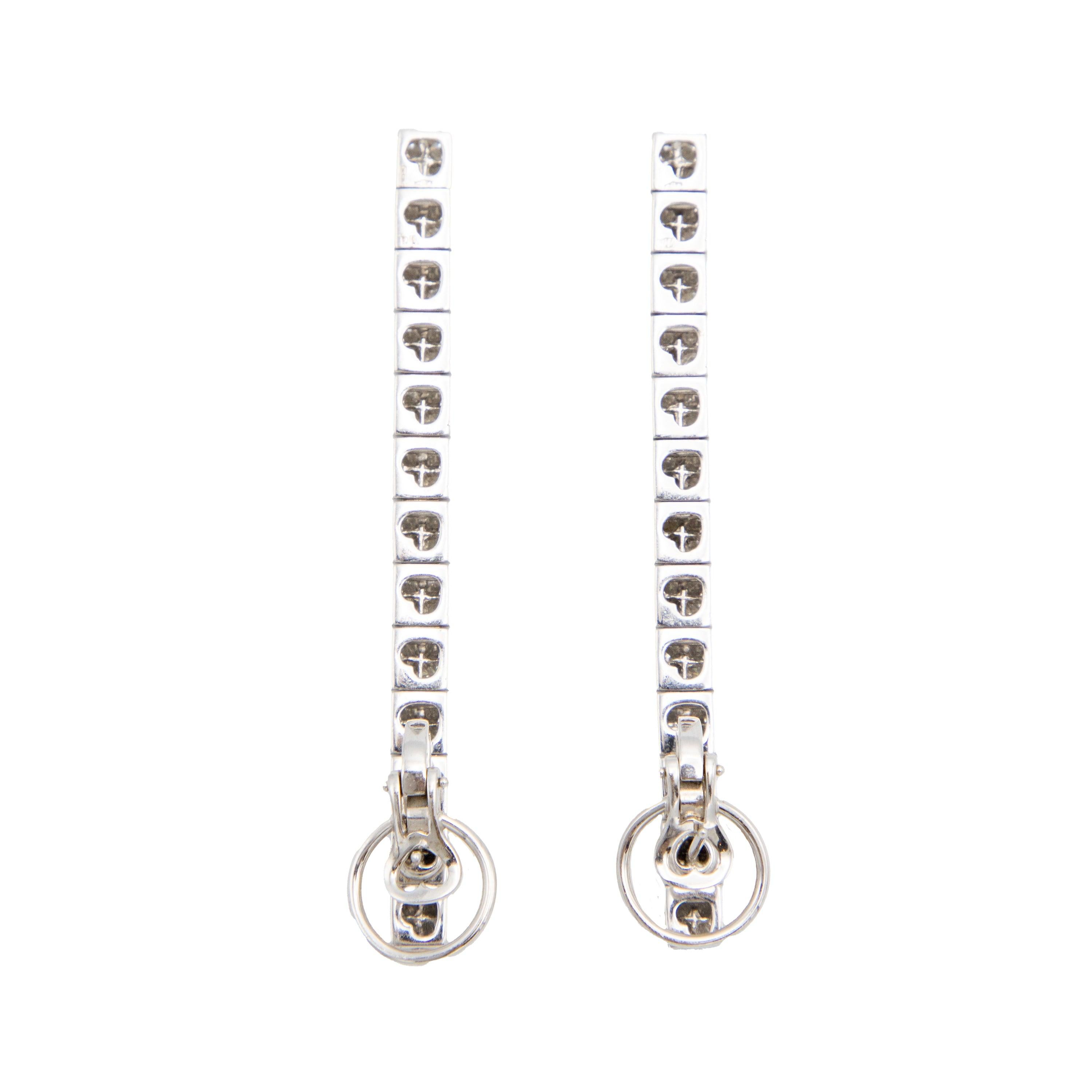 Collection Privée Pendant Earrings with Diamonds - '00s For Sale 3