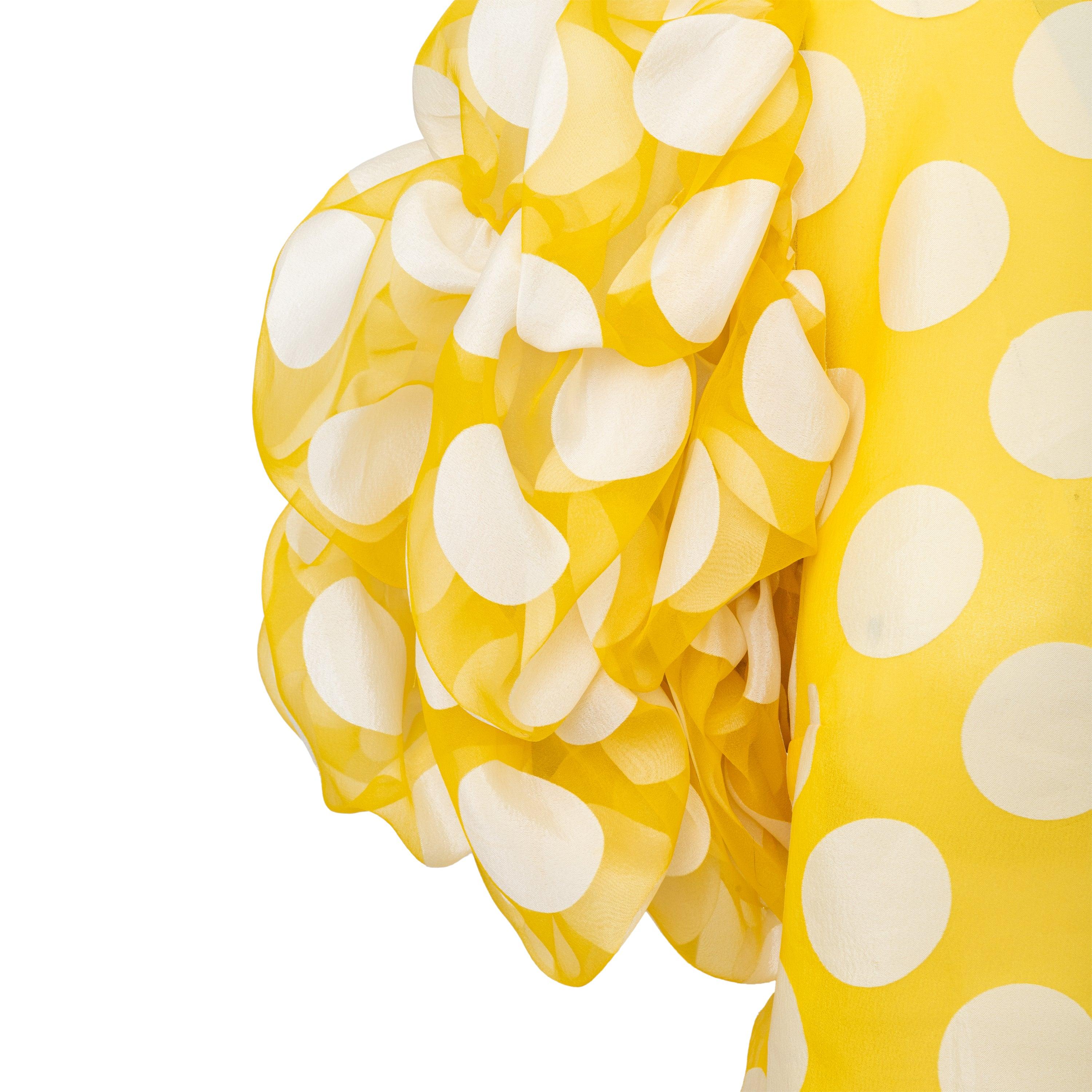 Arancia Collection'S Top a pois - anni '00 in vendita