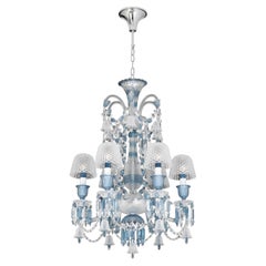 Collection Regina di Colori Chandelier, NCS 206/WNCS Tr, Light Blue by JAGO