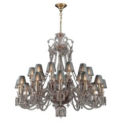 Collection Regina di Colori Chandelier, NCS 224/WS Grey Oro by JAGO