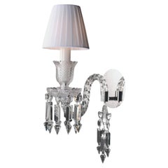 Collection Regina Wall Lamp, Metal and Crystal, NCA 202/WS by JAGO