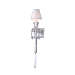 Collection Regina Wall Lamp, Metal and Crystal, NCA 203/WS by JAGO