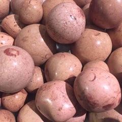 Rose Colored Stone Balls Collection - Contemporary Brazilian Design