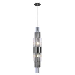 Colección Spiga Suspension, metal y cristal, NCS 159/1, de JAGO