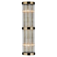 Kollektion Spiga Wandleuchte, Metall und Glas, NCL 169 von JAGO