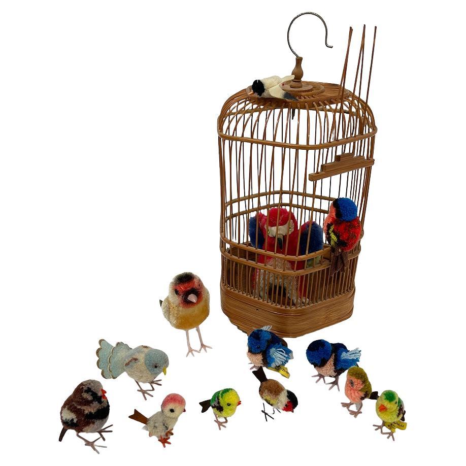 Collection Steiff PomPom and Mohair Birds, Germany For Sale