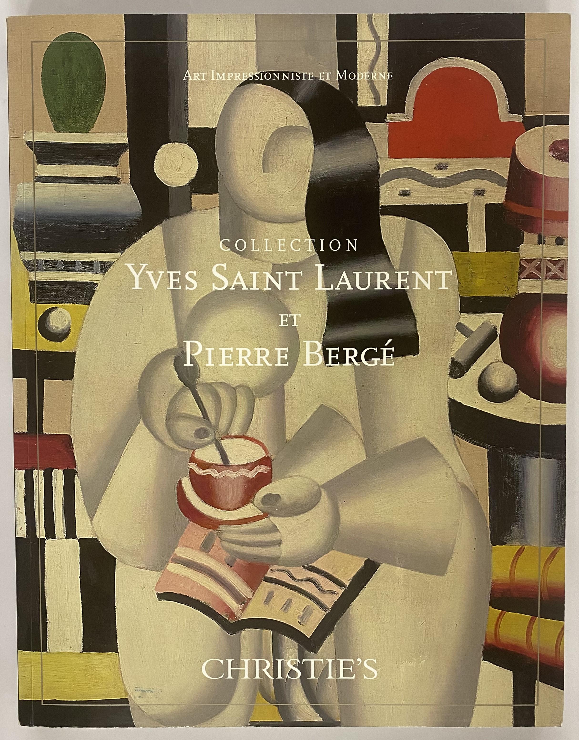 Papier Collection Yves Saint Laurent et Pierre Berge (livre) en vente
