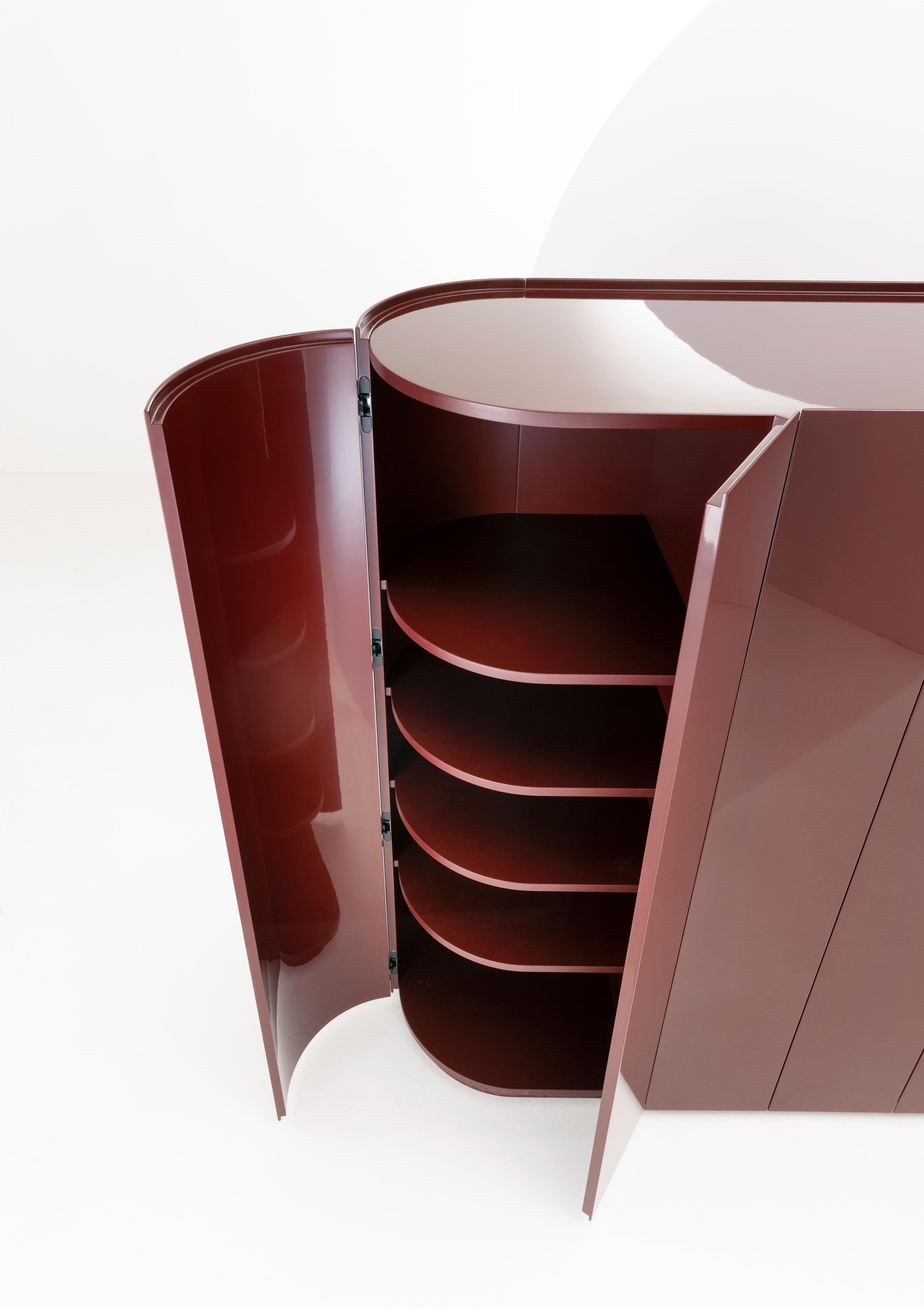 Post-Modern Collectionist Buffet Sideboard by Laurameroni For Sale