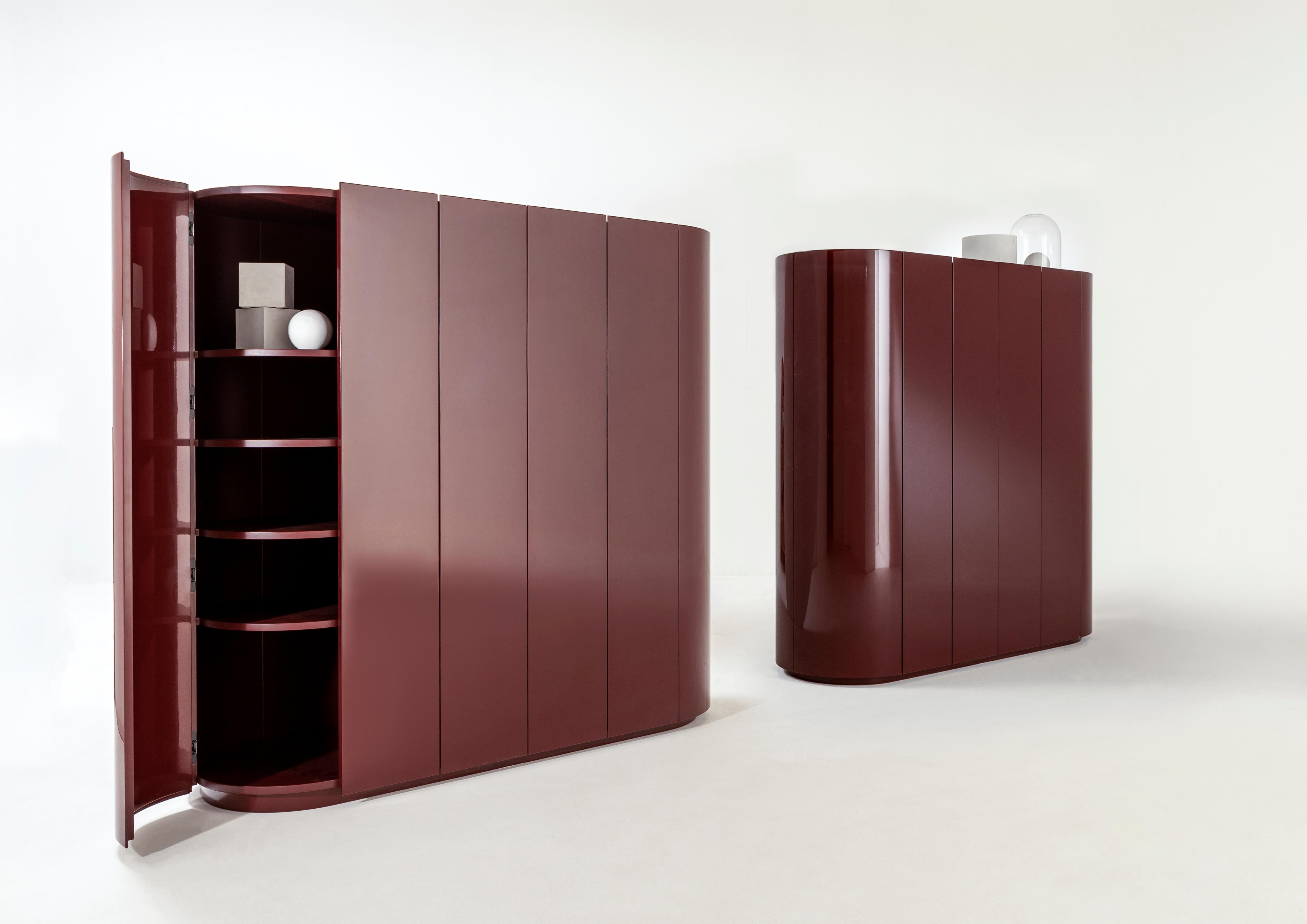 Contemporary Collectionist Buffet Sideboard by Laurameroni For Sale