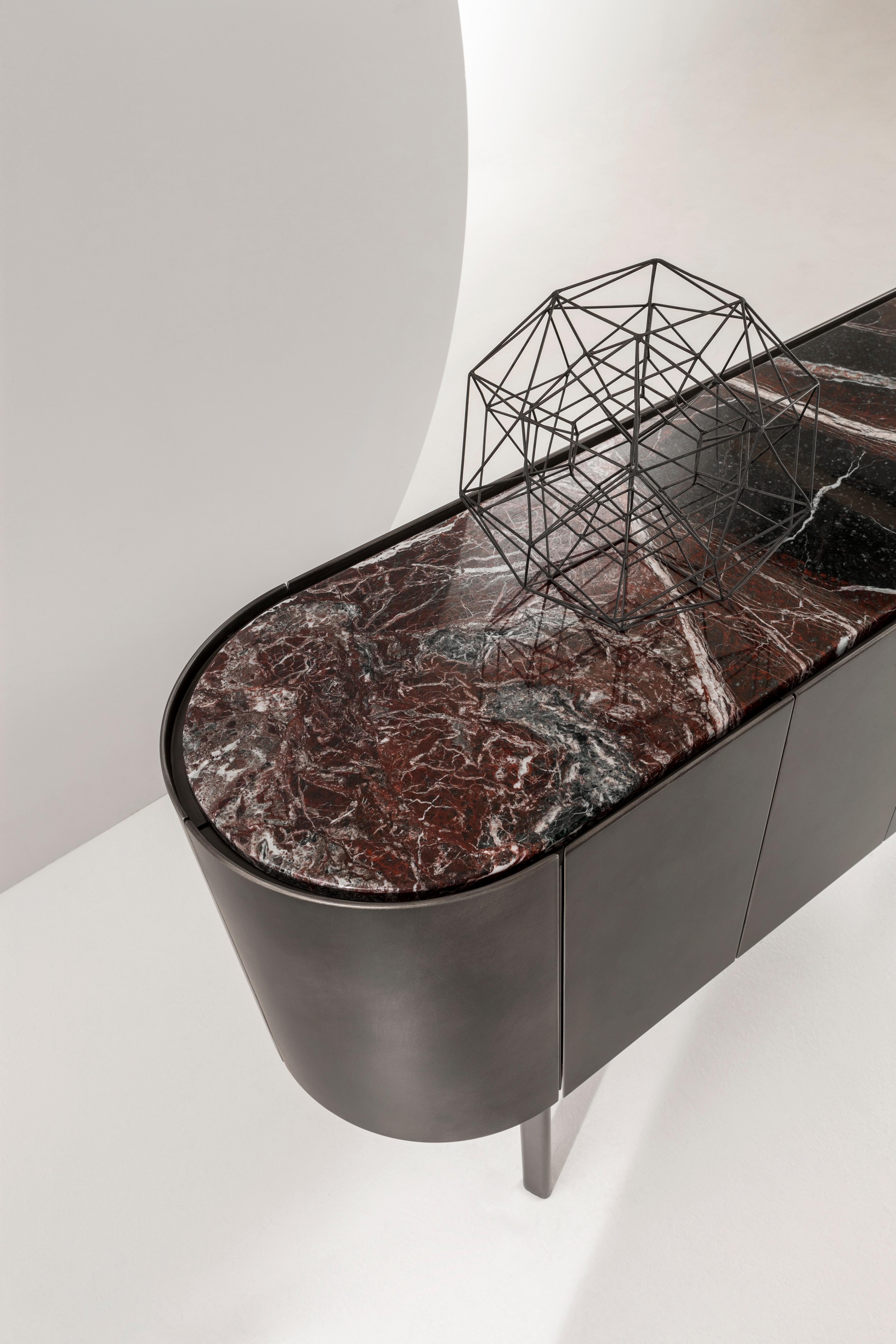 Collectionist Lounge Sideboard by Laurameroni In New Condition For Sale In Geneve, CH