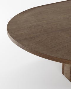 Collector- 21st Century Designed by Alter Ego Djembe Center Table Dark Oak
