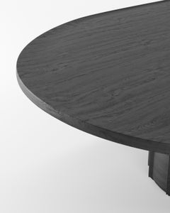 Collector- 21ème siècle Design/One Table centrale Djembé Chêne noir