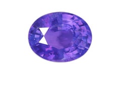 Collector 5.17 Carat Unheated Violet (Purple) GRS certified Sapphire - Sri Lanka