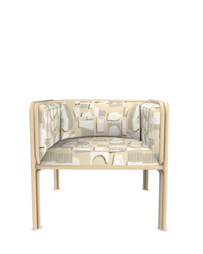 Poltrona Collector AZ1 Disegnata da Francesco Zonca in Tessuto Hymne Beige e Metallo Laccato Beige

Ti presentiamo la poltrona AZ1: un connubio di robustezza e raffinata eleganza. Questa sedia unica fonde perfettamente il fascino industriale del