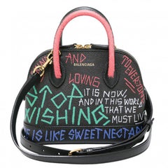 Collector Balenciaga Ville Bag Graffiti
