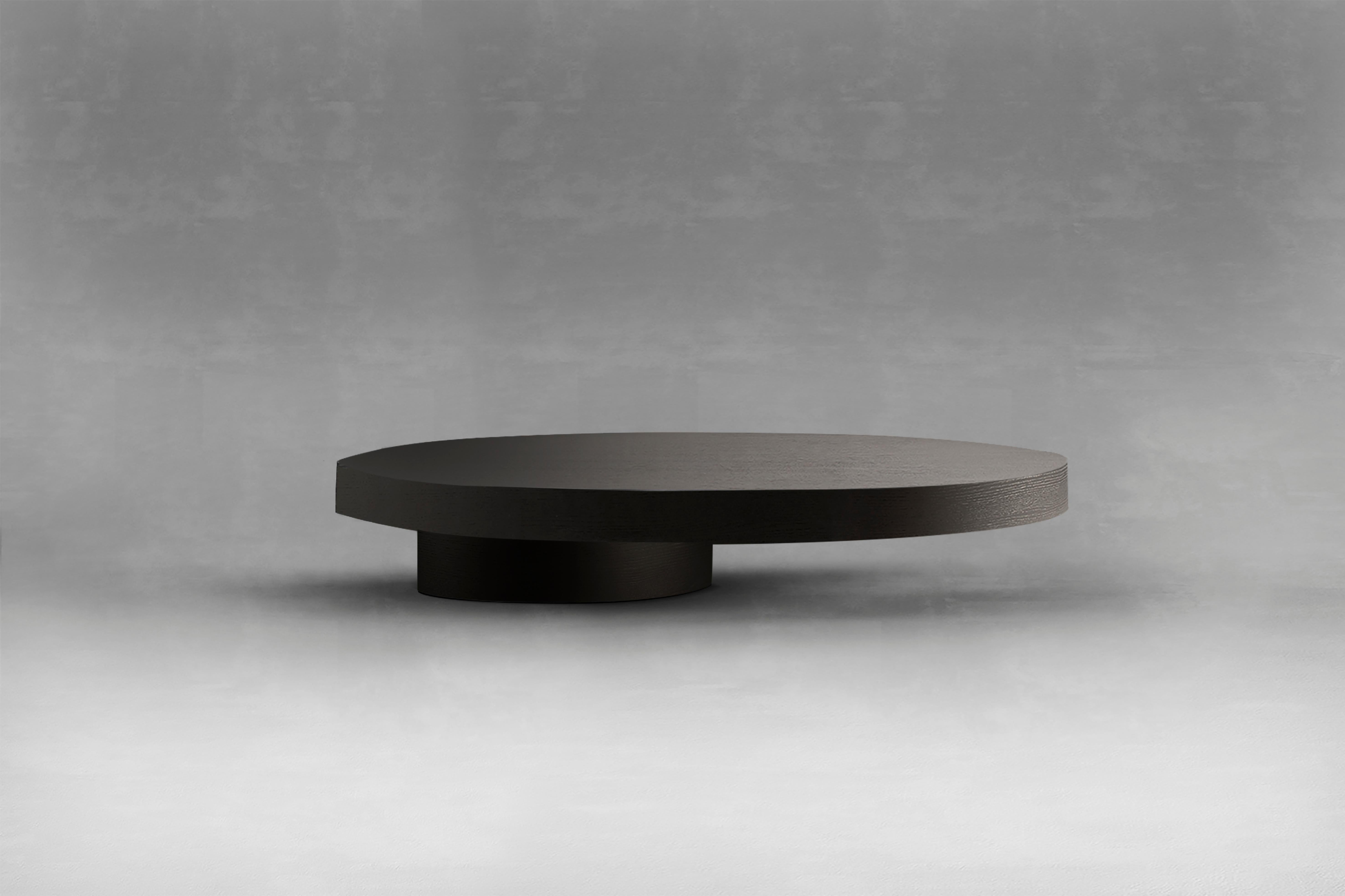 Bassa Center Table in Black Oak Wood by Collector Studio

It's like having a huge block of oak wood. This black oak table will not only look beautifull but will also feel incredible as it is finished with a smooth finish that will cast amazing