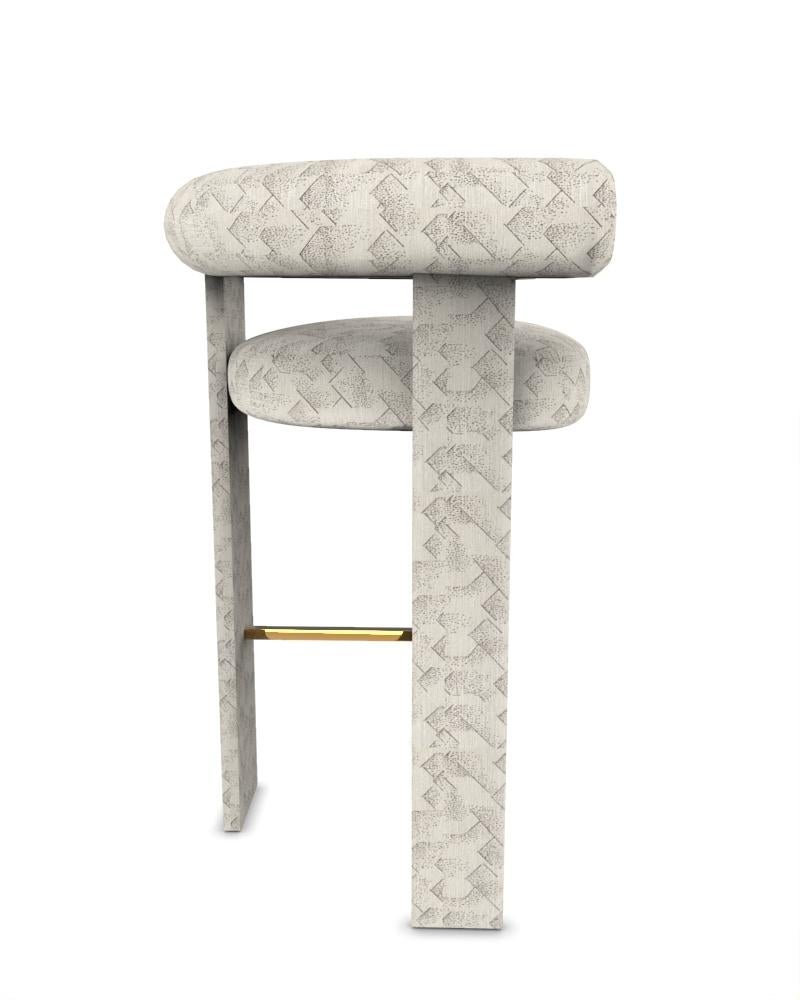 Sedia da bar moderna a cassetta Collector completamente rivestita in tessuto Brink - Graphite Ivory di Alter Ego


L 45 cm  17,7