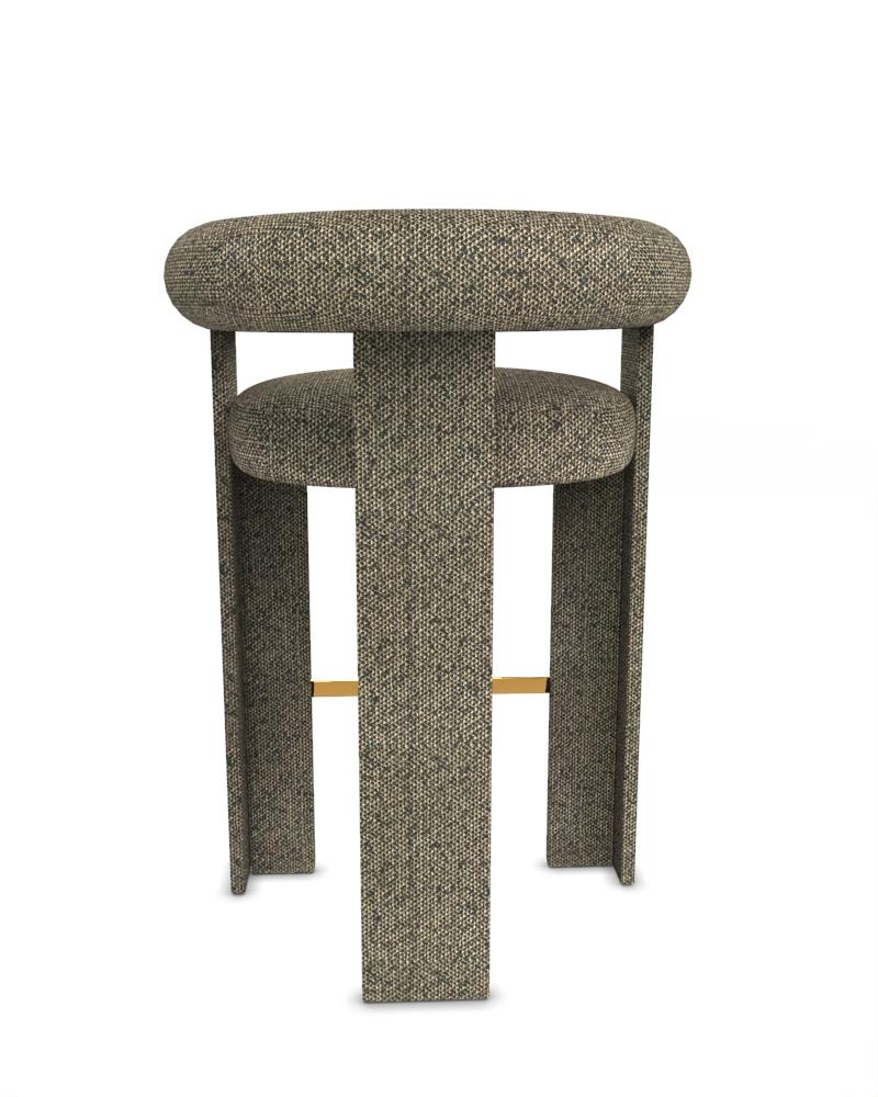 Collector Cassette Bar Chair Fully Upholstered in Safire 01 Fabric by Alter Ego In New Condition For Sale In Castelo da Maia, PT