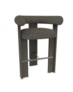 Collector Cassette Bar Chair Fully Upholstered in Safire 03 Fabric by Alter Ego