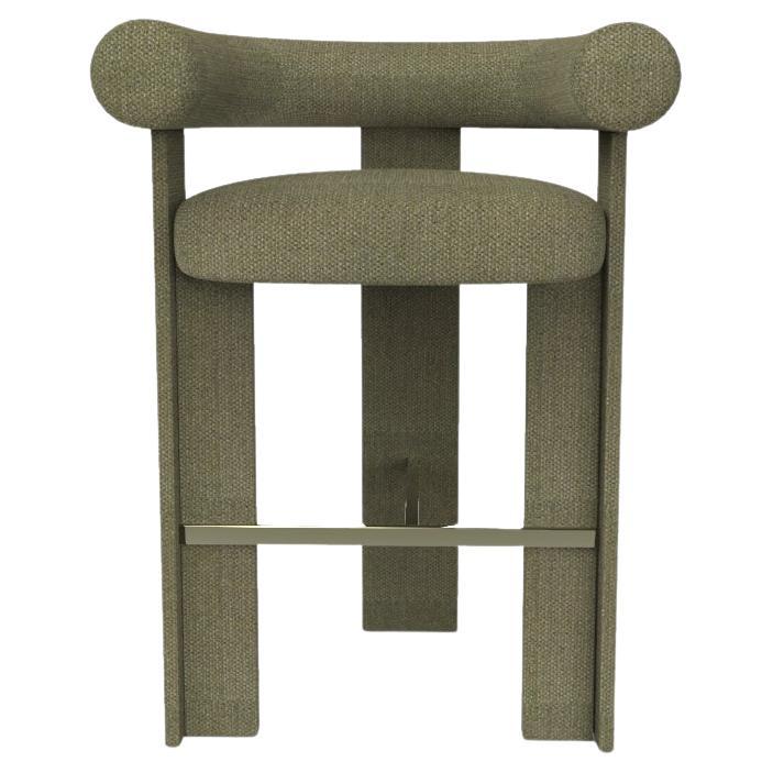 Collector Cassette Bar Chair Fully Upholstered in Safire 05 Fabric by Alter Ego For Sale