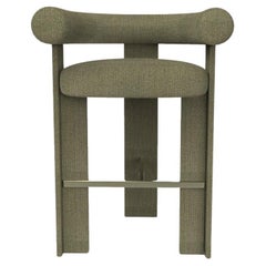 Collector Cassette Bar Chair Fully Upholstered in Safire 05 Fabric by Alter Ego