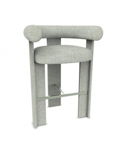 Collector Cassette Bar Chair Fully Upholstered in Safire 06 Fabric by Alter Ego