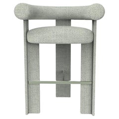 Collector Cassette Bar Chair Fully Upholstered in Safire 06 Fabric by Alter Ego