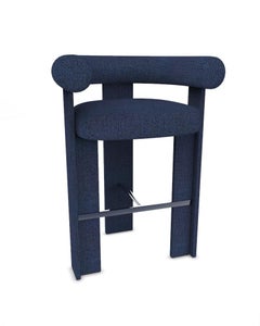 Collector Cassette Bar Chair Fully Upholstered in Safire 11 Fabric by Alter Ego