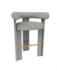 Collector Cassette Bar Chair Fully Upholstered in Safire 12 Fabric by Alter Ego