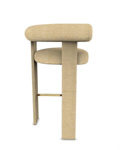 Collector Cassette Bar Chair Fully Upholstered in Safire 15 Fabric by Alter Ego