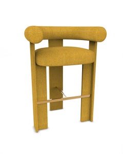 Collector Cassette Bar Chair Fully Upholstered in Safire 17 Fabric by Alter Ego