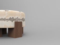 Collector Cassette Puff Cascadia Basalt Fabric von Alter Ego Studio