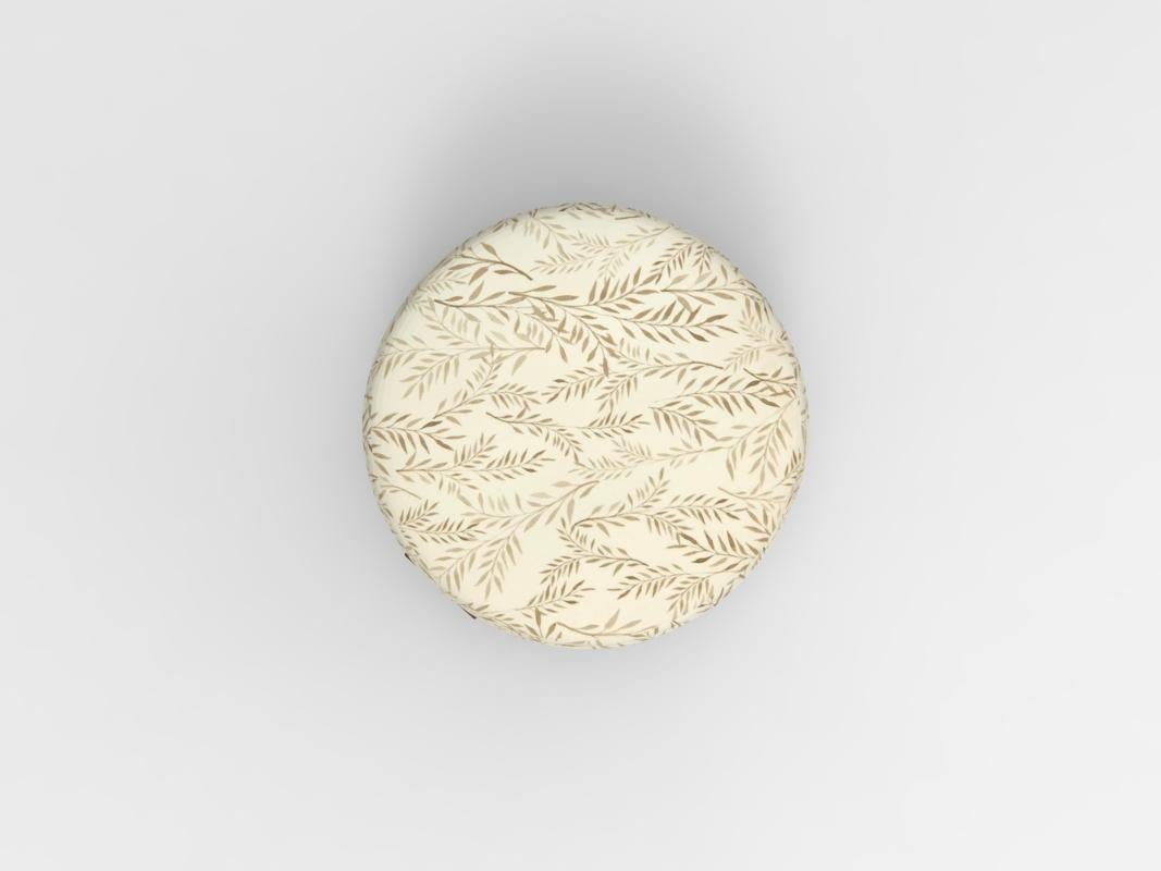 Collector Cassette Puff Outdoor Talea Linen Fabric by Alter Ego Studio Neuf - En vente à Castelo da Maia, PT