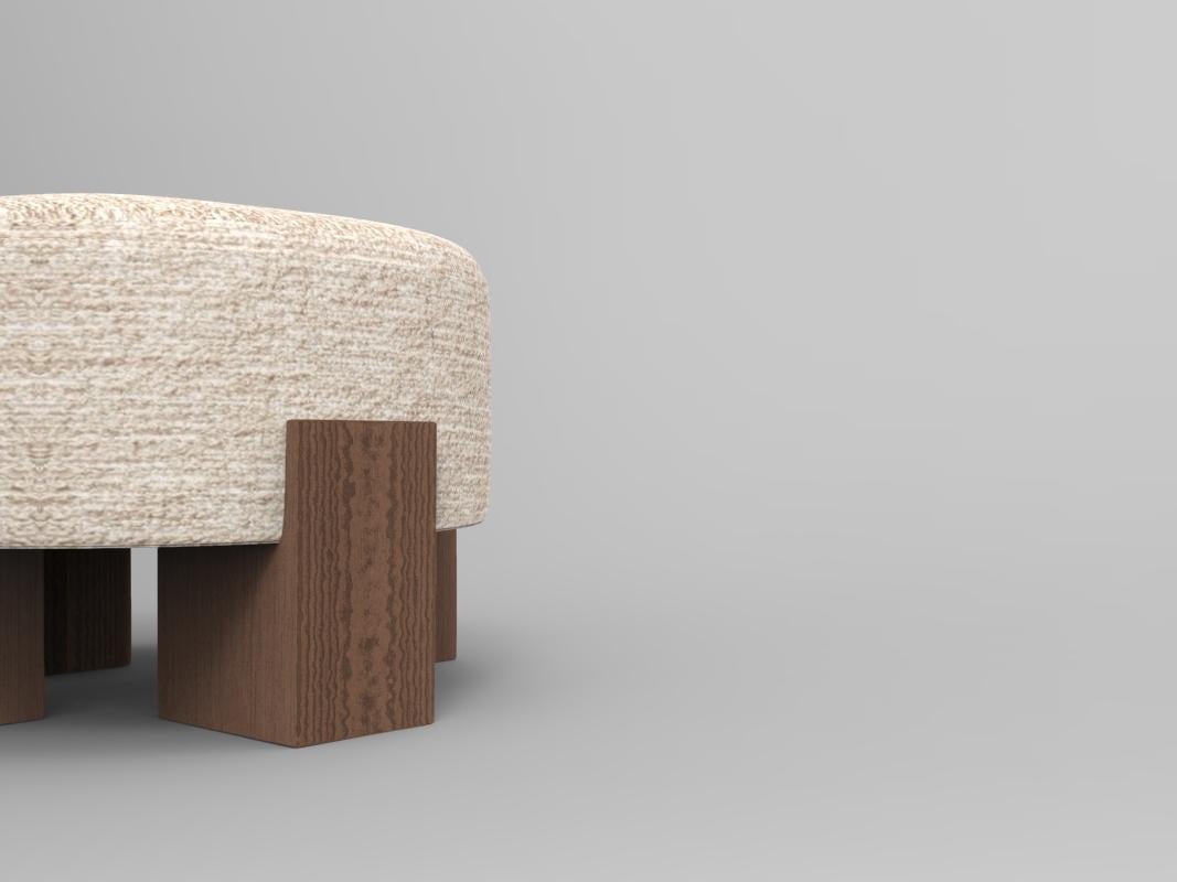 Collector Contemporary Cassette Puff Outdoor Tricot Linen Fabric by Alter Ego Studio

This piece is underpinned by a Minimalist and sophisticated aesthetic of clean lines.

Dimensions
Ø 60 cm 23”
H 38 cm 15”

Product features
Structure in Oak wood.