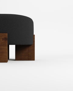 Collector Contemporary Cassete Puff Boucle Black by Alter Ego Studio