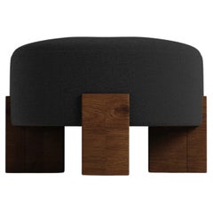 Collector Contemporary Cassete Puff Boucle Black by Alter Ego Studio