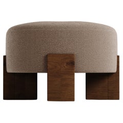 Collector Contemporary Cassete Puff Boucle Brown by Alter Ego Studio