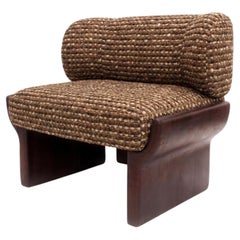 Collector Contemporary Lucky Armchair in Peony Palla Ocre by Alter Ego Studio