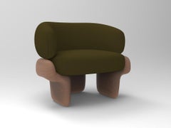 Collector Contemporary Lucky Armchair in Famiglia 30 Fabric by Alter Ego Studio