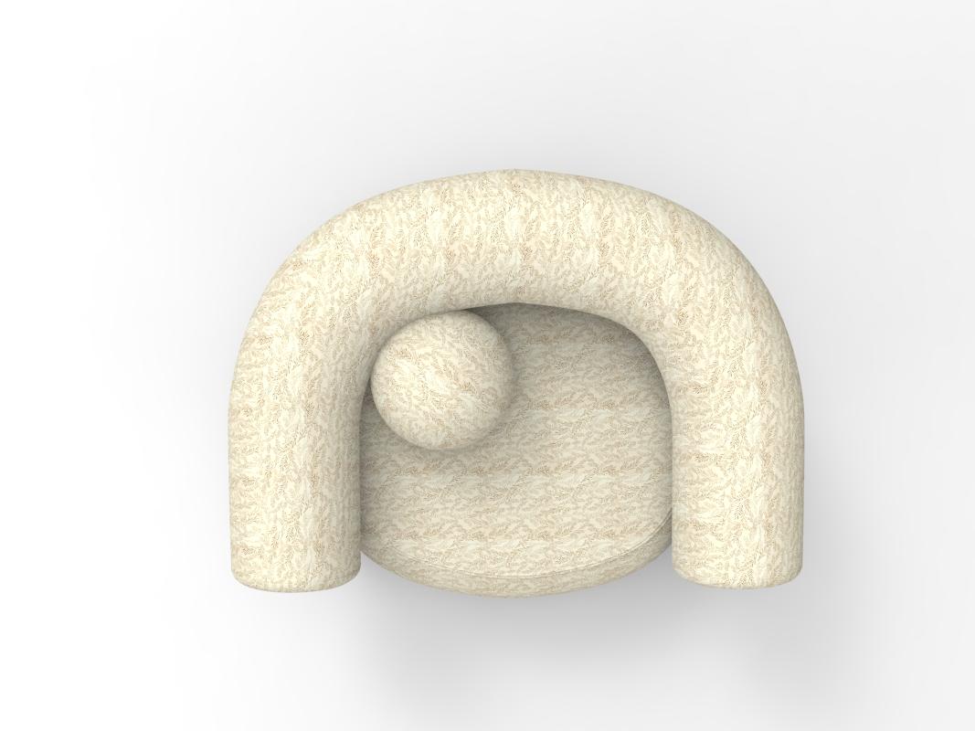 Collector Sillón Cassette Moderno Contemporáneo en Roble Ahumado Lino Talea en Nuevo estado para la venta en Castelo da Maia, PT