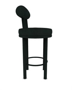 Collector Contemporary Modern Moca Bar Chair in Midnight Fabric by Studio Rig