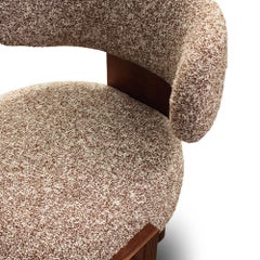 Silla Collector Core tapizada en KVADRAT Sahco Zero by Studio Rig