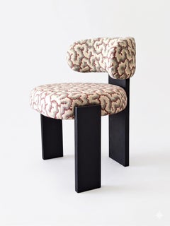 Collector Core Chair Upholstered in Nobilis Lophelia Chroma by Studio Rig