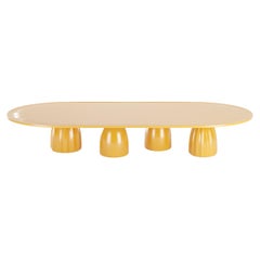 Collector - Designed by Alter Ego Djembe Center Table Lacquered RAL 1005