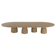 Collector - Designed by Alter Ego Djembe Center Table Smoked Oak