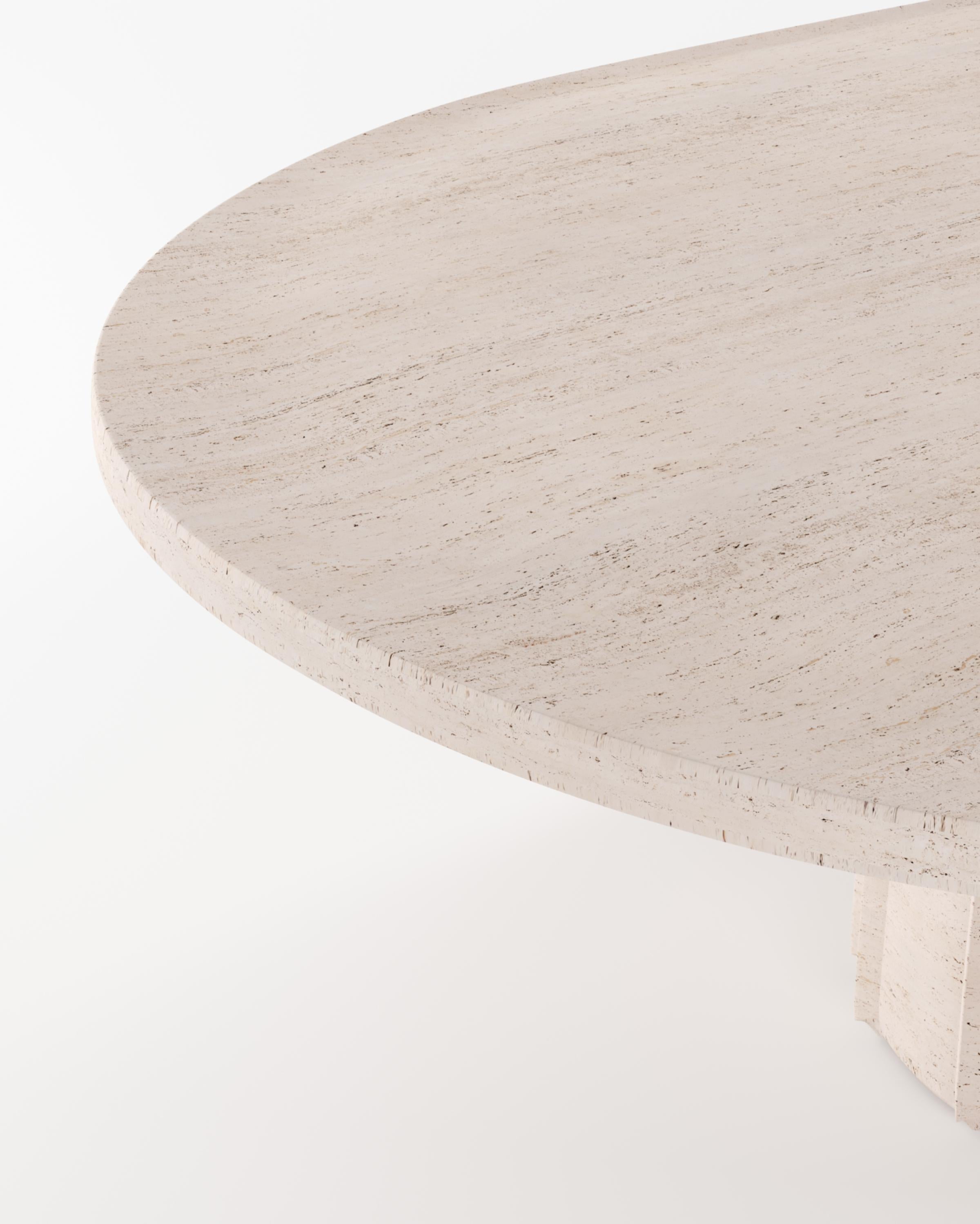 Collector- 21st Century Designed by Alter Ego Djembe Center Table Travertino

DIMENSIONS:
W 180 cm  70,8”
D 70 cm  27,5”
H 31 cm  12,2”


PRODUCT FEATURES
Oak

PRODUCT OPTIONS
Available in all COLLECTOR wood swatches
Available in all COLLECTOR
