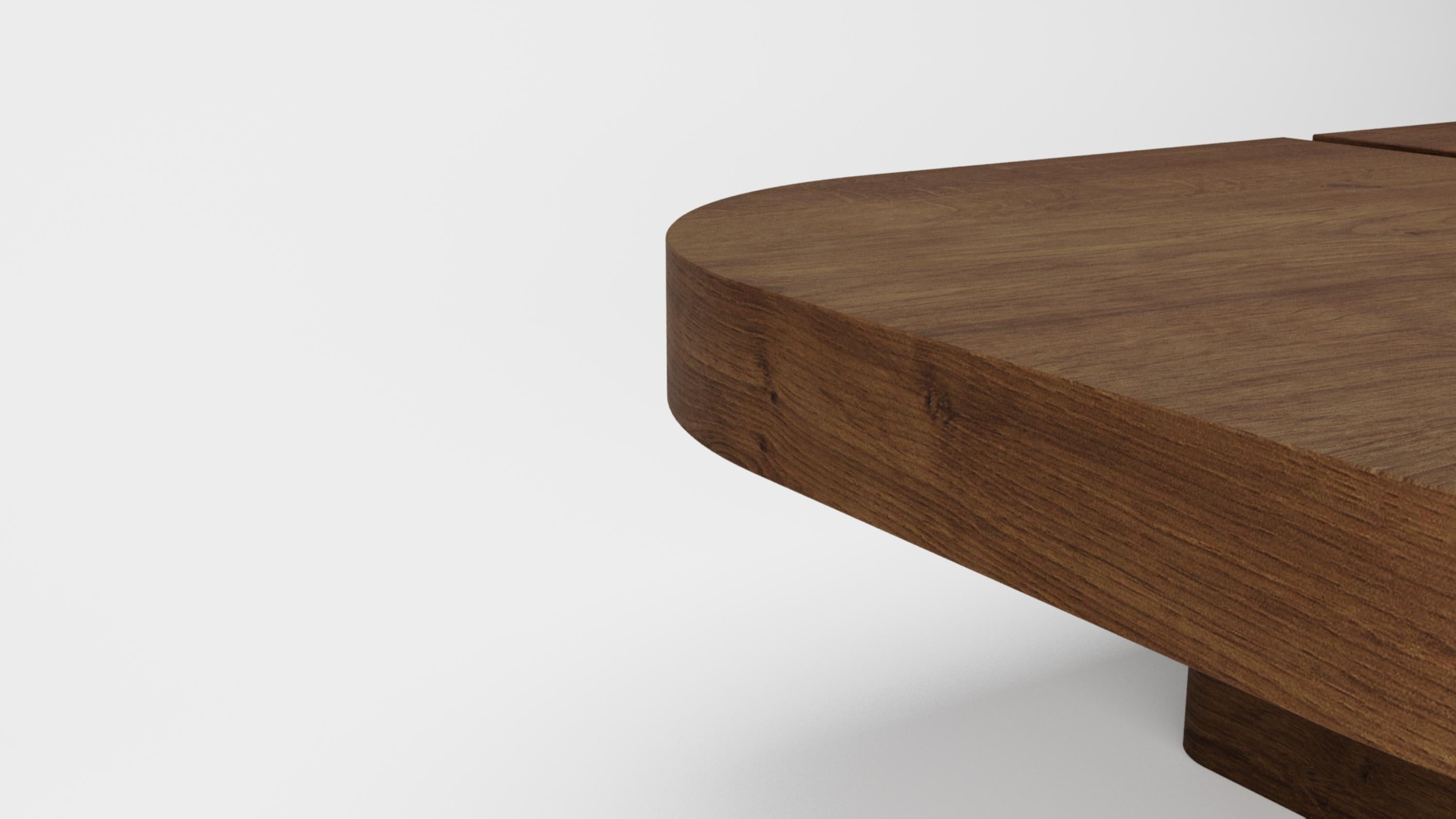 Collector - Designed by Studio Rig MecoCenter Table Dark Oak

Collector brand was born and Portugal and aims to be part of daily life by fusing furniture to home routines and lifestyles. The company designs its pieces with the intention to embrace