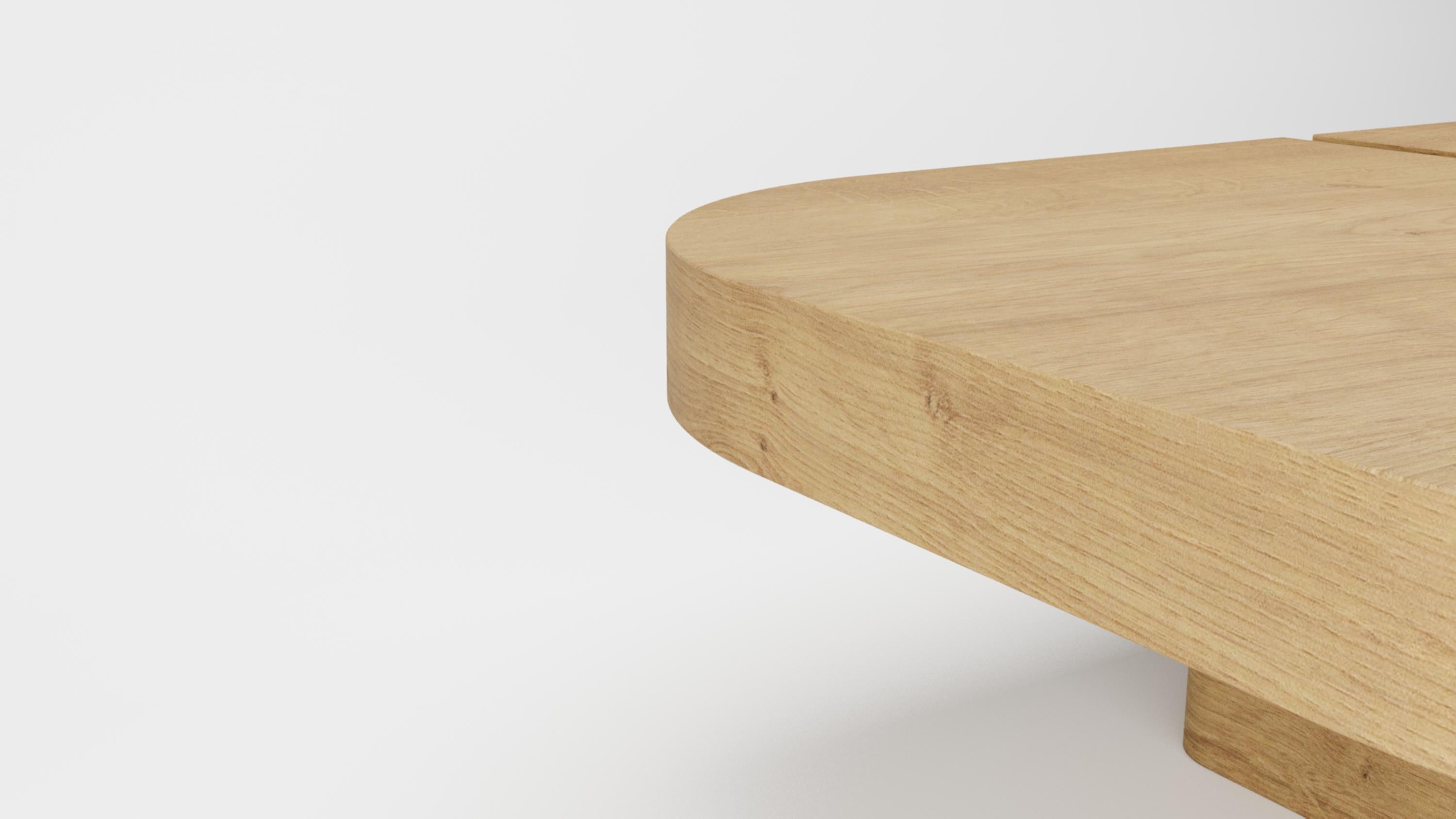 Collector - Designed by Studio Rig MecoCenter Table  Oak

Collector brand was born and Portugal and aims to be part of daily life by fusing furniture to home routines and lifestyles. The company designs its pieces with the intention to embrace